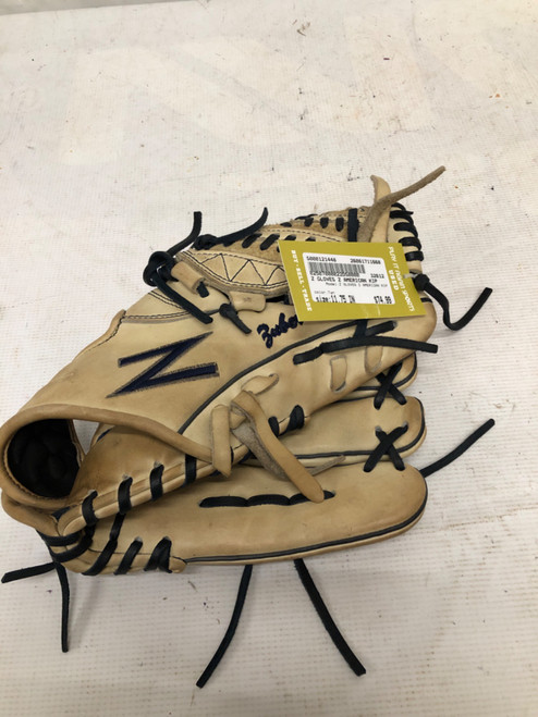 Vist Large View of Product Image Which is Used Z GLOVES Z AMERICAN KIP BB/SB Glove RH Throw Tan 11 3/4"