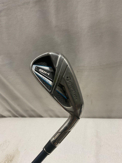 Vist Large View of Product Image Which is Used Taylormade SIM MAX Mens Individual Iron RH 6 Iron