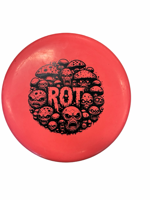 Vist Large View of Product Image Which is Used ROT DISCS Disc Golf Putter Pink