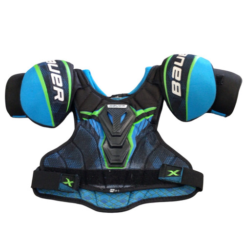 Vist Large View of Product Image Which is Used Bauer SHOULDER PADS Junior Shoulder Pads LG