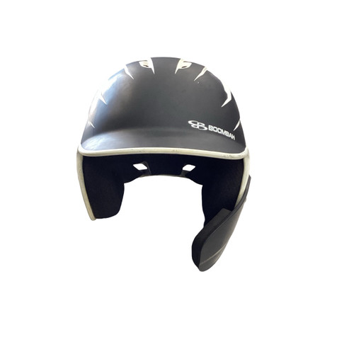 Vist Large View of Product Image Which is Used BoomBah BBH2SP-JR 6 1/4 - 7 Batting Helmet No Mask Black SM