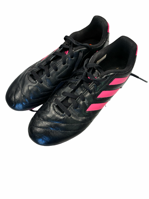 Vist Large View of Product Image Which is Used Adidas Soccer Cleats Black Junior 04.5