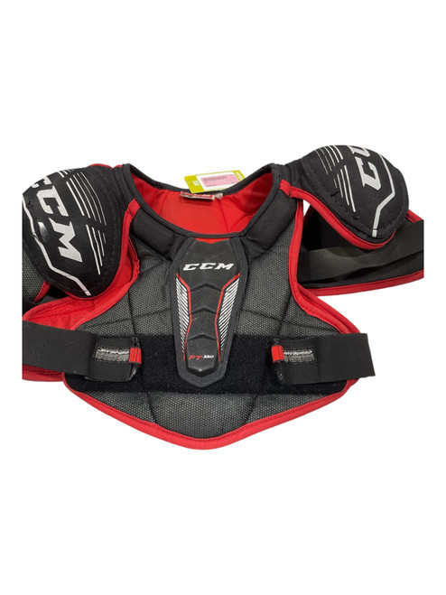 Vist Large View of Product Image Which is Used CCM FT350 Senior Shoulder Pads SM