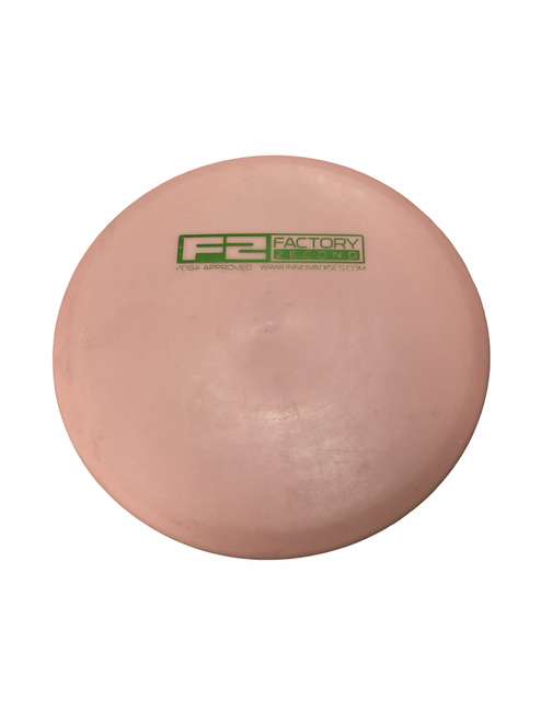 Vist Large View of Product Image Which is Used Innova DX ROC Disc Golf Mid Range Pink