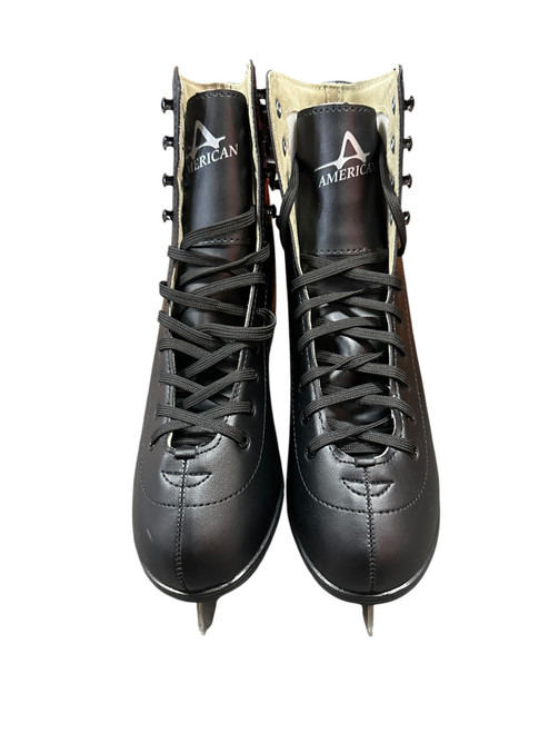 Vist Large View of Product Image Which is Used American Athletic TRICOT Mens Figure Skate Black Senior 10