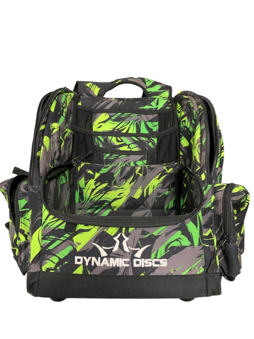 Vist Large View of Product Image Which is Used Dynamic Discs Disc Golf Backpack Green