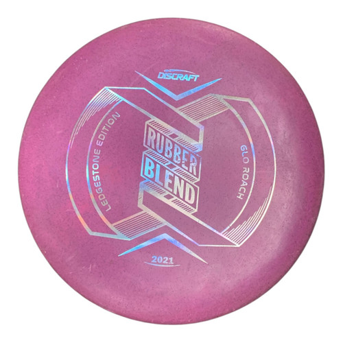 Vist Large View of Product Image Which is Used Discraft GLO ROACH LEDGESTONE EDITION Disc Golf Putter Maroon