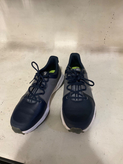 Vist Large View of Product Image Which is Used Puma Mens Golf Shoes Grey And Navy Blue Senior 10