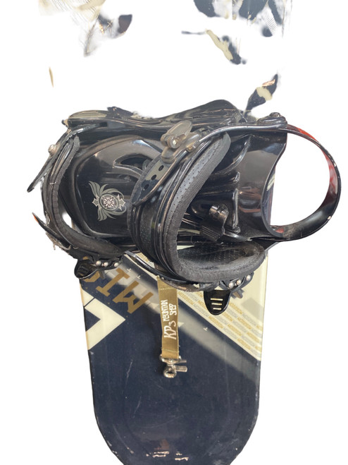Vist Large View of Product Image Which is Used Lamar LAMAR BINDINGS Mens Binding Only Black LG