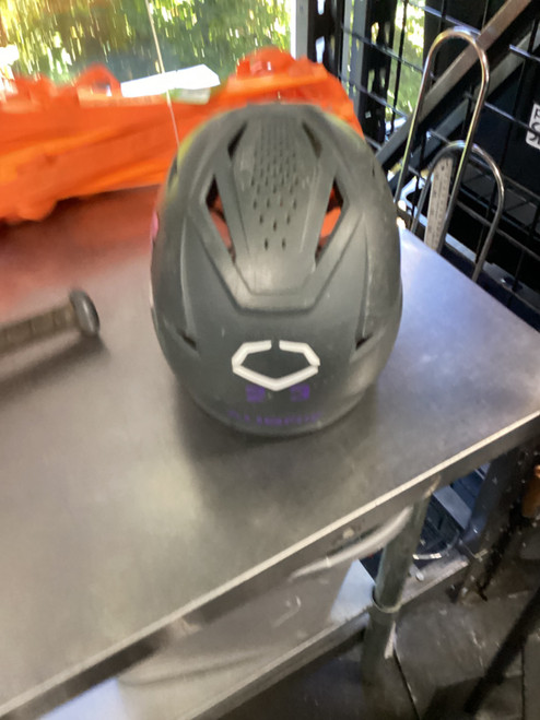 Vist Large View of Product Image Which is Used Evoshield BATTING HELMET Batting Helmet w/Mask Grey SM