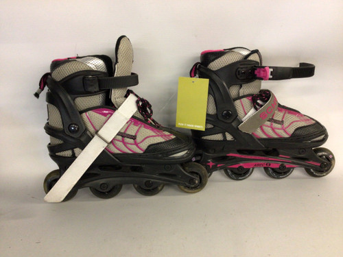 Vist Large View of Product Image Which is Used Schwinn ADJUSTABLE SKATES Racing Inline Skates Pink Adjustable