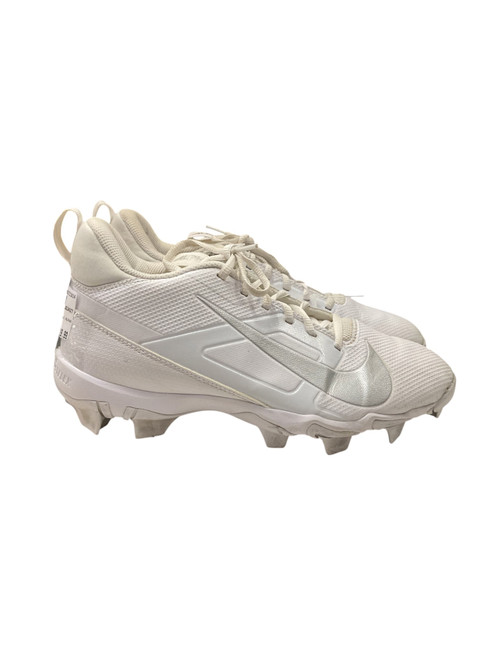 Vist Large View of Product Image Which is Used Nike ALPHA BB/SB Cleats White Senior 7.5