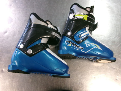 Vist Large View of Product Image Which is Used Nordica TEAM 2 Boys DH Ski Boot Royal Blue 200 MP - Y13.5