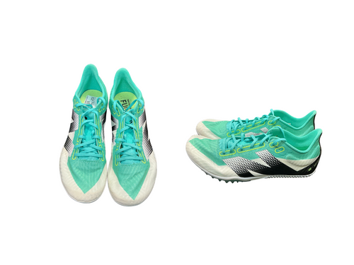 Vist Large View of Product Image Which is Used New Balance FUELCELL SD100 Track & Field Cleats Adult Turquoise Senior 7