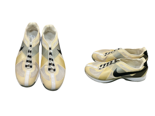 Vist Large View of Product Image Which is Used Nike HYPERFUSE Womens Golf Shoes Tan Senior 8.5