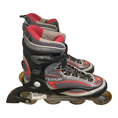 Vist Large View of Product Image Which is Used K2 CATALYST Senior Rec Fitness Skates Grey Senior 12