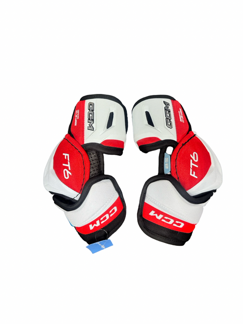 Vist Large View of Product Image Which is Used CCM JETSPEED FT6 Junior Elbow Pads LG