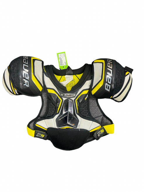 Vist Large View of Product Image Which is Used Bauer 2S PRO Junior Shoulder Pads SM