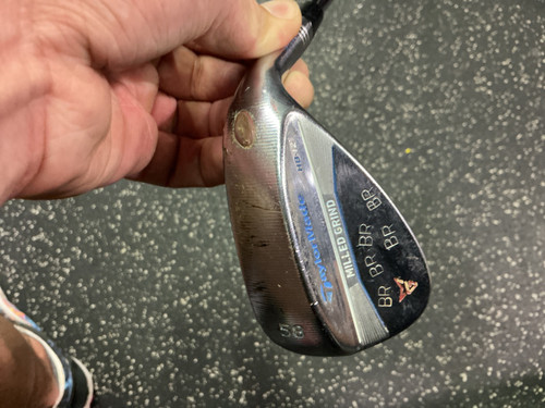 Vist Large View of Product Image Which is Used Taylormade HB 12 Golf Wedge Mens RH 58 Degree