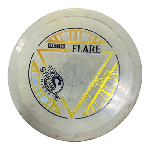 Vist Large View of Product Image Which is Used Streamline NEUTRON FLARE GREY Disc Golf Driver Grey