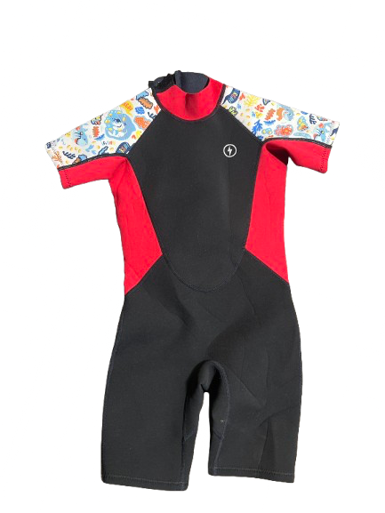 Vist Large View of Product Image Which is Used Junior Spring Suit Black And Red SM