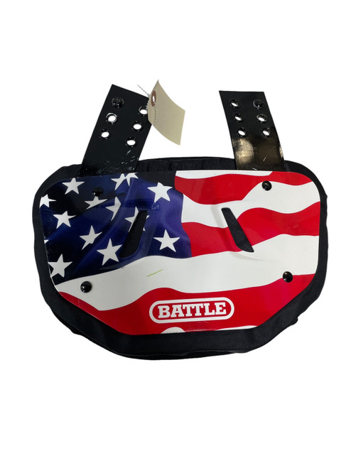 Vist Large View of Product Image Which is Used Battle Sports BACKPLATE FB Shoulder Pads None Junior