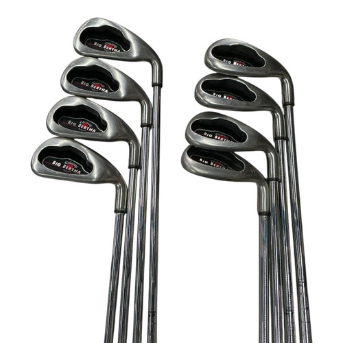 Vist Large View of Product Image Which is Used Callaway BIG BERTHA 2004 Mens Iron Set RH 4I-GW/AW