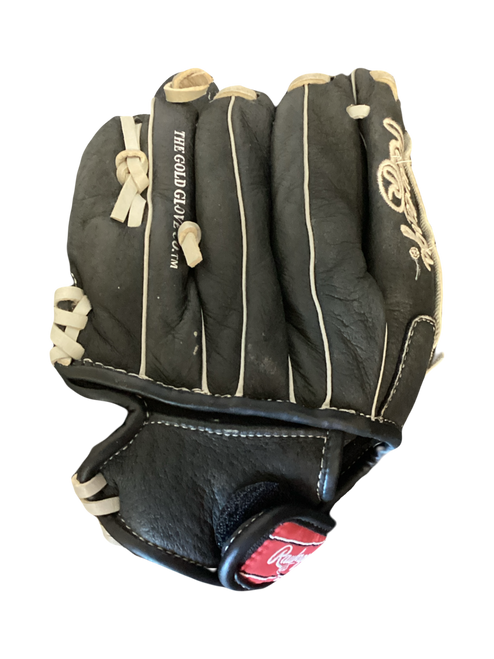 Vist Large View of Product Image Which is Used Rawlings SC BB/SB Glove RH Throw Black 10 1/2"