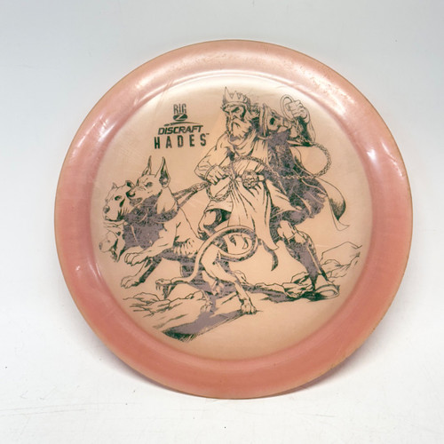 Vist Large View of Product Image Which is Used Discraft BIG Z HADES Disc Golf Driver Pink 174g