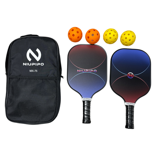Vist Large View of Product Image Which is Used 2 PADDLE 3 BALL SET Pickleball Racquet