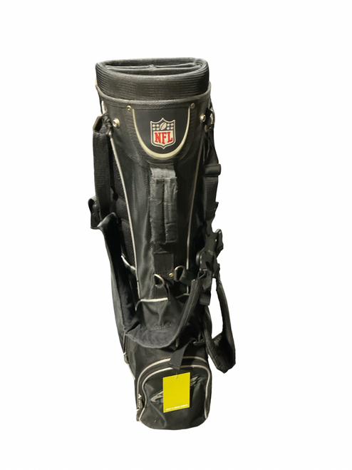Vist Large View of Product Image Which is Used Wilson NFL PHILLY EAGLES Mens Stand Bag Black