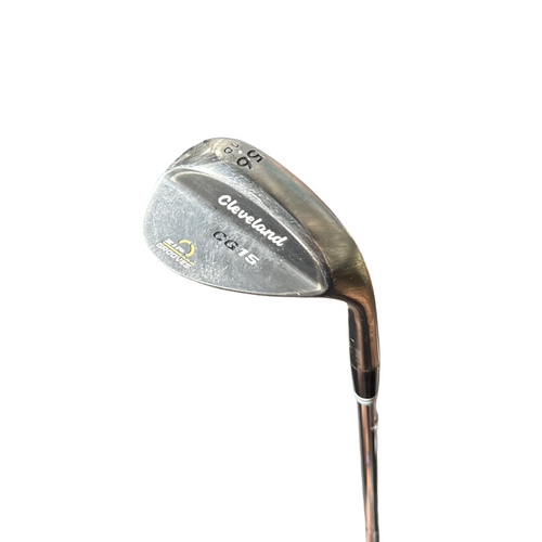 Vist Large View of Product Image Which is Used Cleveland CG15 Golf Wedge Mens RH 56 Degree