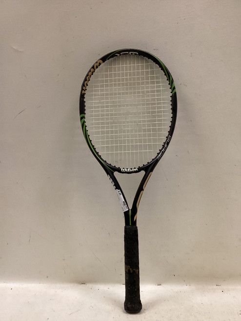 Vist Large View of Product Image Which is Used Wilson SURGE BLX Adult Tennis Racquet Black Unknown