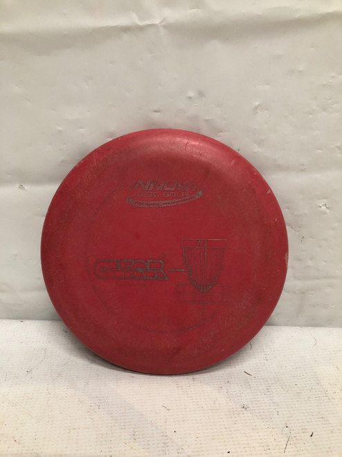 Vist Large View of Product Image Which is Used Innova AVIAR Disc Golf Putter Red