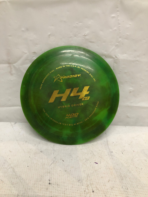 Vist Large View of Product Image Which is Used Prodigy Disc H4 V2 Disc Golf Driver Green
