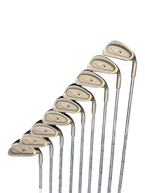 Vist Large View of Product Image Which is Used Ping EYE 2 BLACK DOT Mens Iron Set RH 3I-SW