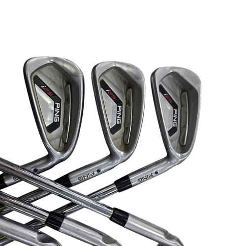 Vist Large View of Product Image Which is Used Ping I25 BLUE DOT Mens Iron Set RH 4I-PW