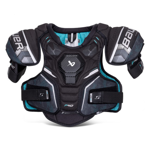 Vist Large View of Product Image Which is New Bauer SUPREME F40 Senior Shoulder Pads MD