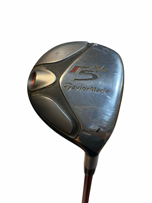 Vist Large View of Product Image Which is Used Taylormade R5 XL Mens Fairway Wood RH 3 Wood