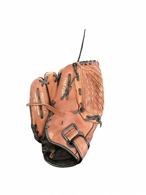 Vist Large View of Product Image Which is Used Mizuno POWER CLOSE LH BB/SB Glove LH Throw Brown 11 1/2"