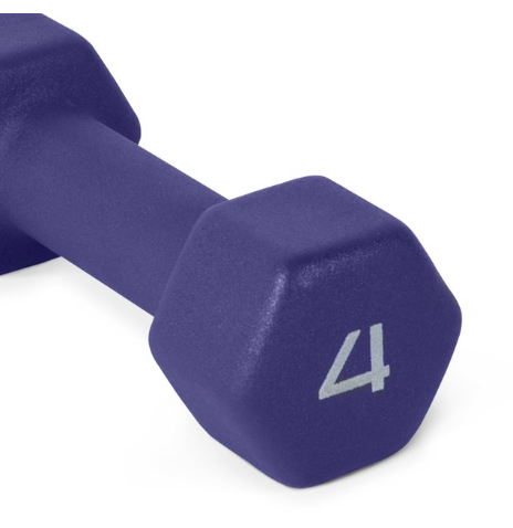 Vist Large View of Product Image Which is New 4 lb Neoprene Dumbbell