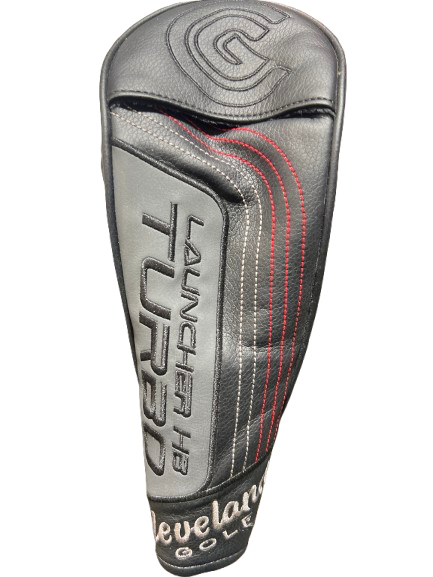 Vist Large View of Product Image Which is Used Cleveland LAUNCHER HB TURBO FW HEAD COVER Golf Accessory Black