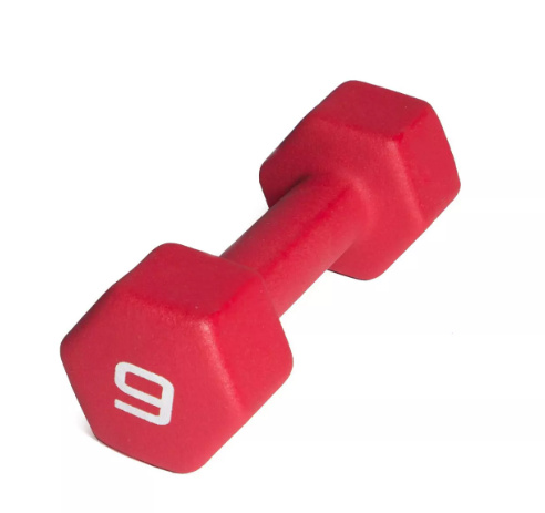 Vist Large View of Product Image Which is New 9 lb Neoprene Dumbbell