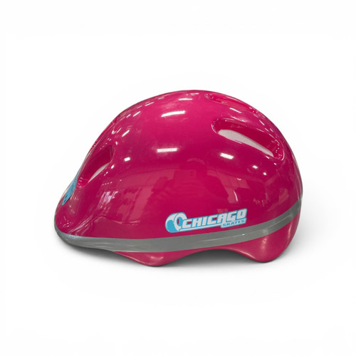 Vist Large View of Product Image Which is Used Chicago Inline Skate Helmet Pink SM
