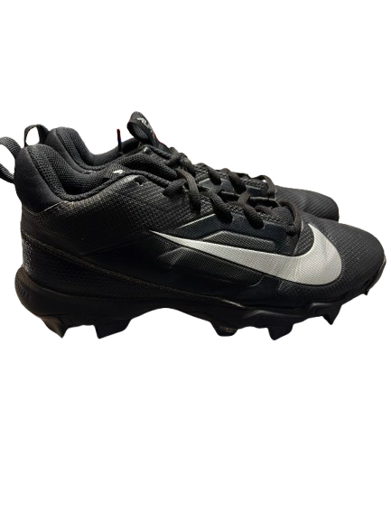 Vist Large View of Product Image Which is Used Nike ALPHA Jr FB Cleats Black Junior 06