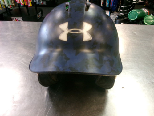 Vist Large View of Product Image Which is Used Under Armour UABH100 Batting Helmet No Mask Navy Blue SM