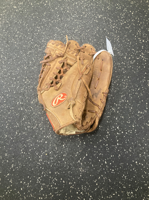 Vist Large View of Product Image Which is Used Rawlings SL115MT BB/SB Glove RH Throw Brown 11 1/2"