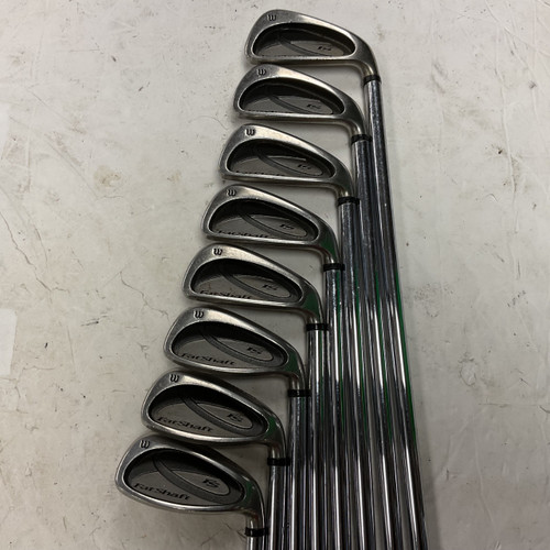 Vist Large View of Product Image Which is Used Wilson FAT SHAFT Mens Iron Set RH 3I-PW