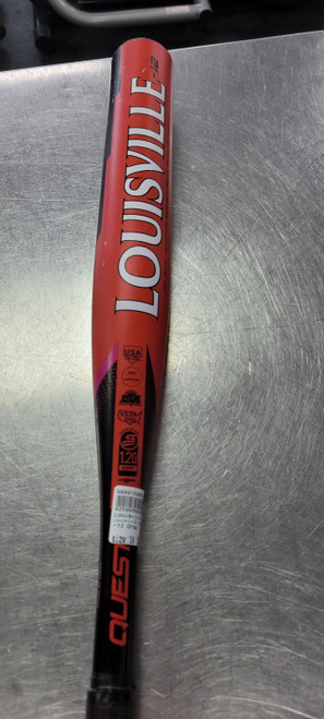 Vist Large View of Product Image Which is Used Louisville Slugger QUEST BB/SB Fastpitch Bat 30"