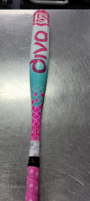 Vist Large View of Product Image Which is Used Louisville Slugger DIVA BB/SB Fastpitch Bat 29"